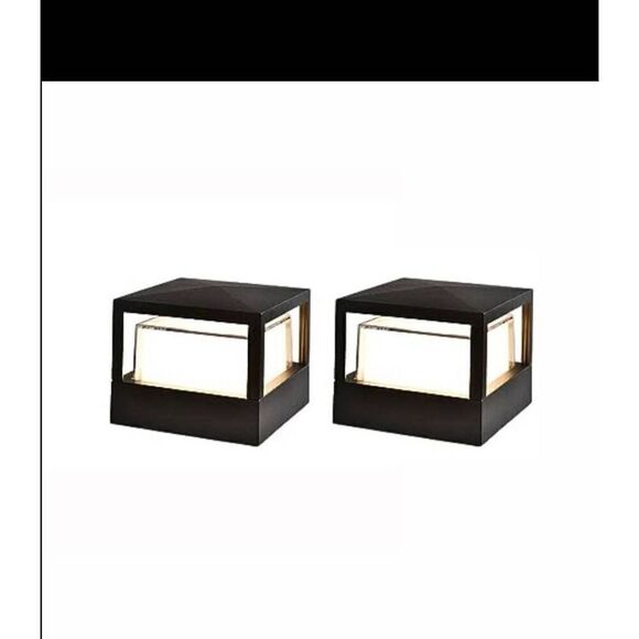 2 pack post lights for outdoor landscape, High voltage - Picture 3 of 3